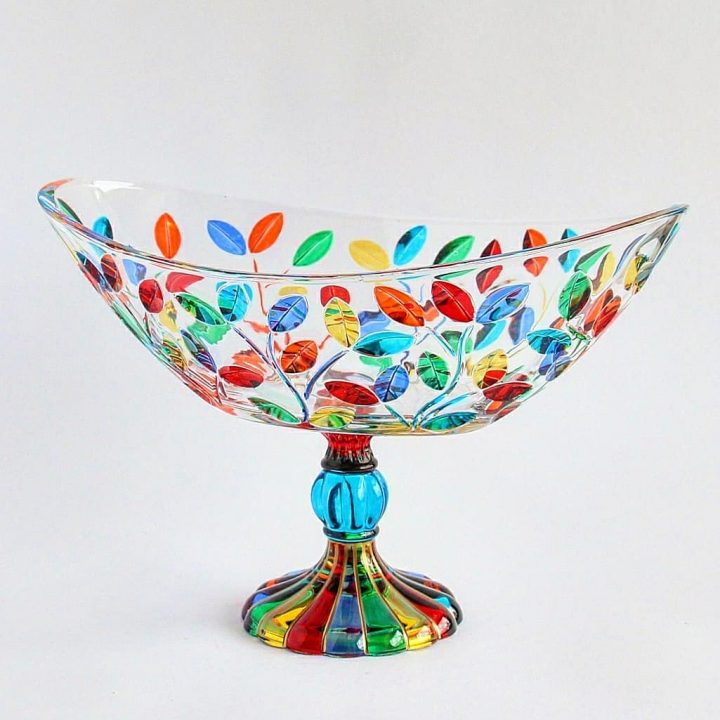 Coloured Fruit Bowl