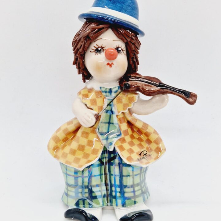 Boy playing violin