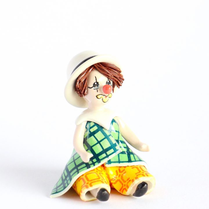 Sitting clown
