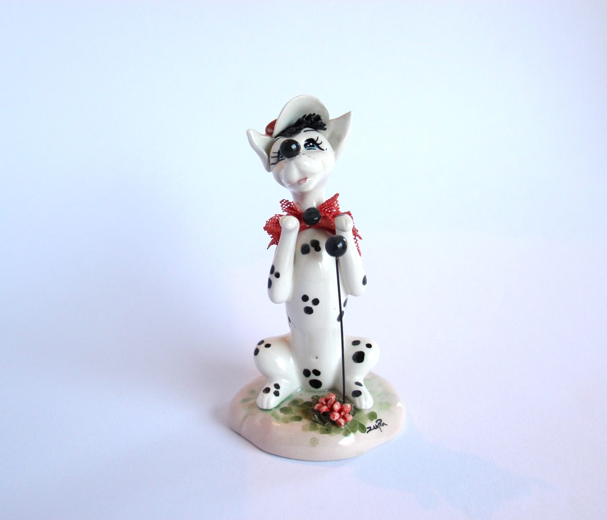 A singing dog