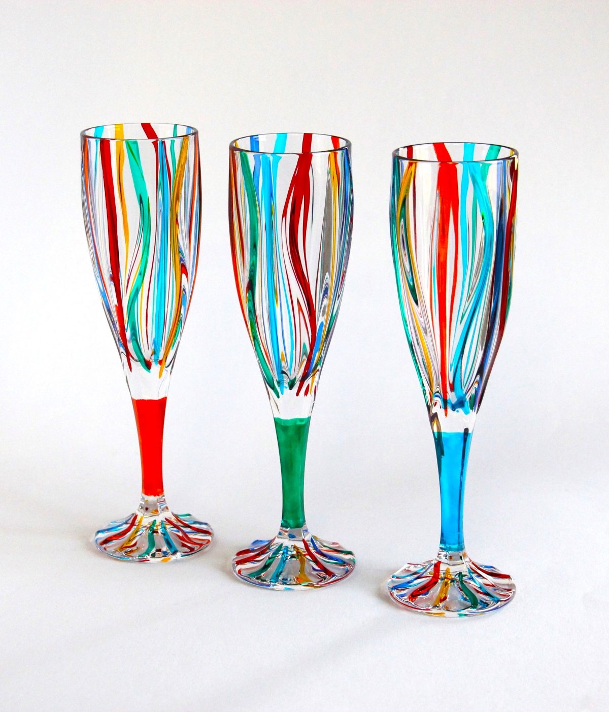 Colour champagne set- ocean - Image 2