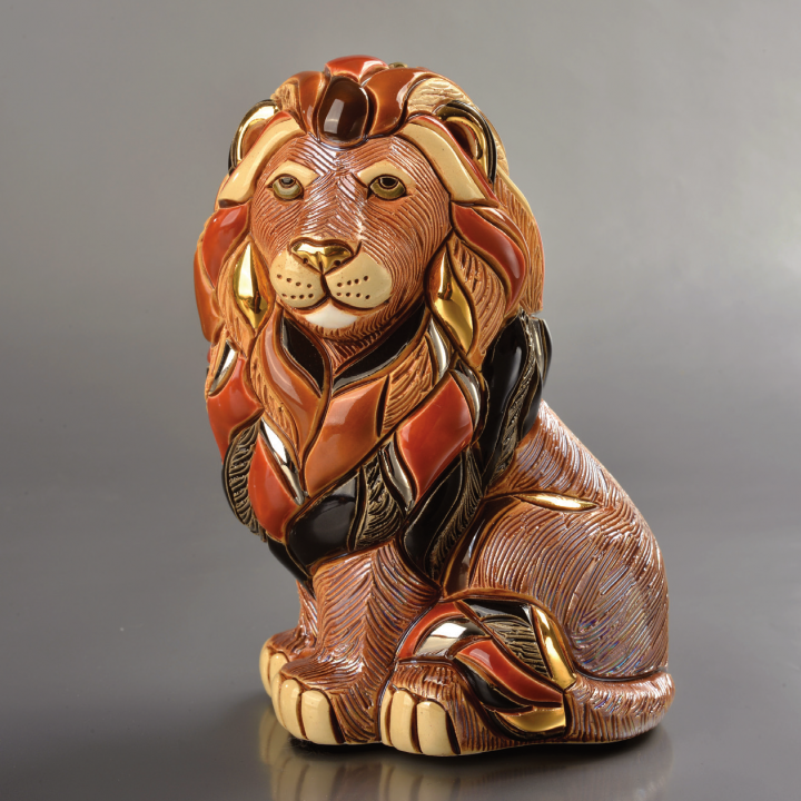 Lion sitting