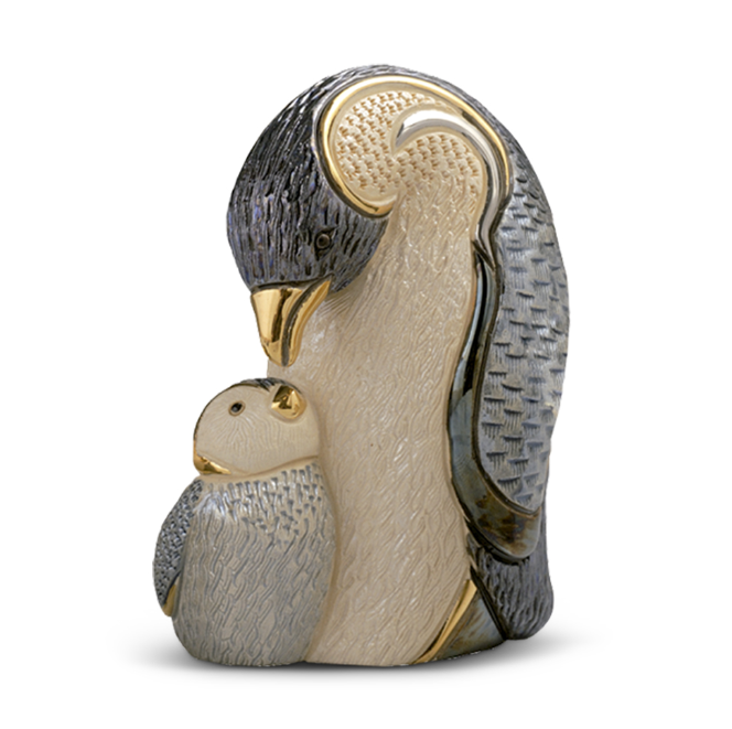 Penguin with baby